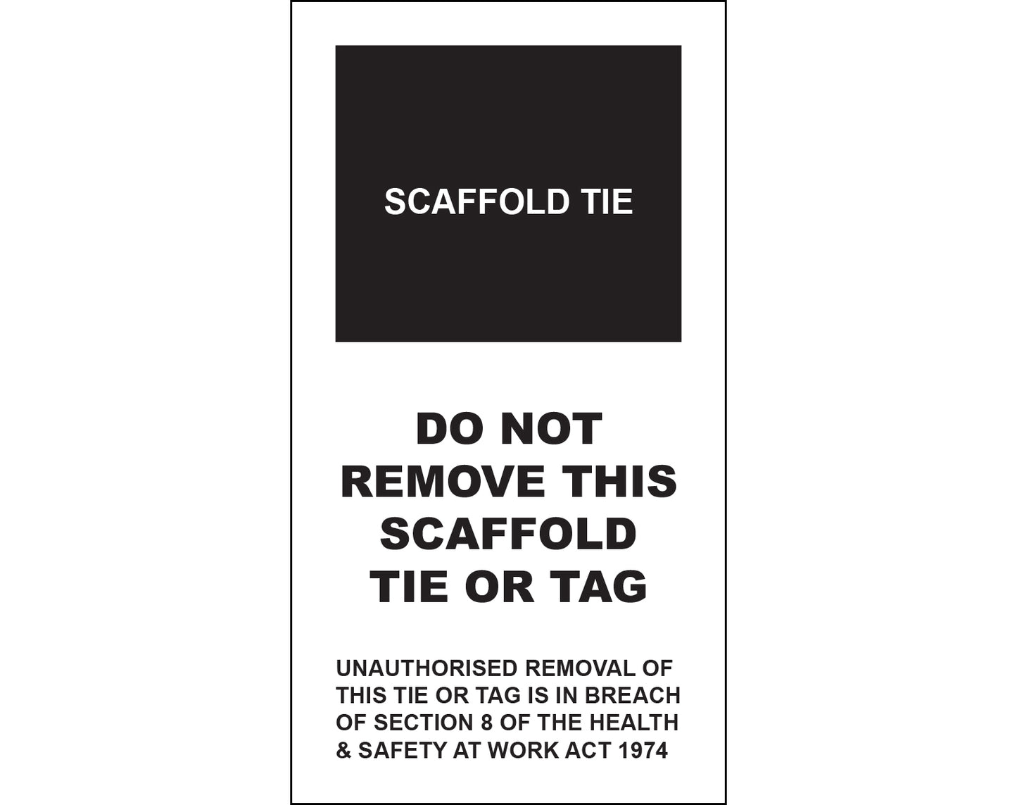 Scaffold Ties - (Bundle of 50)